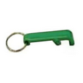 Key Tag/Bottle Opener - Green - 2-3/4"